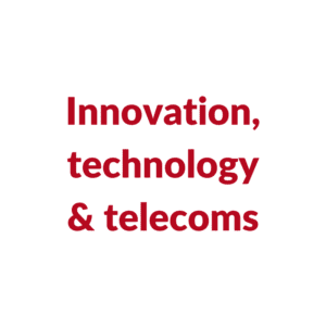 Innovation, technology & telecoms