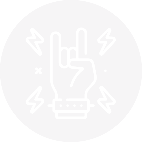 rock hand icon
