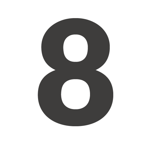 number eight icon