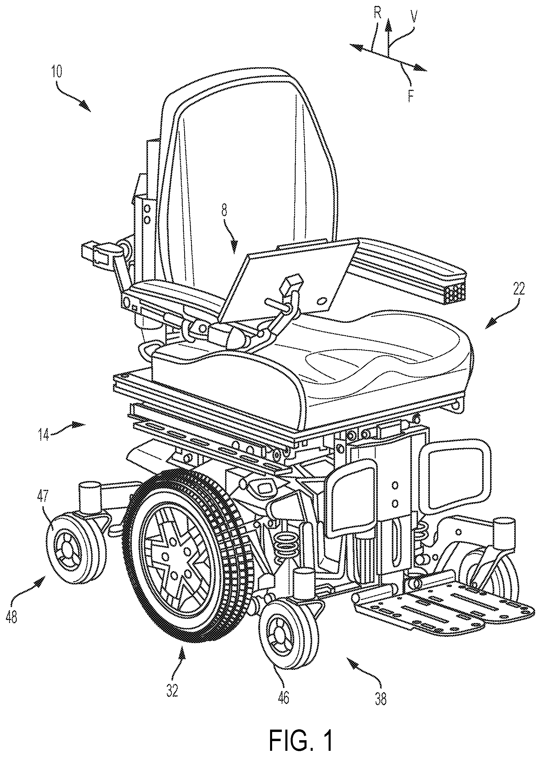 elevated wheelchair
